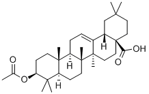 3-O-Acetyloleanolic acid Structure