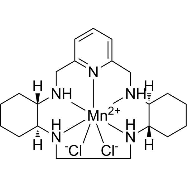 Avasopasem manganese Structure