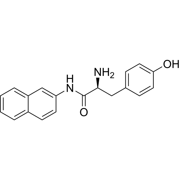 L-Tyrosine β-naphthylamide Structure