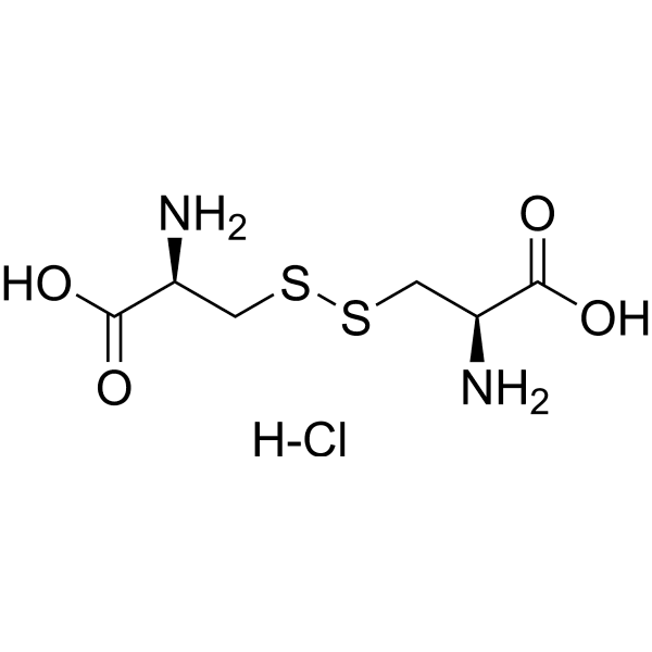 L-Cystine hydrochloride Structure