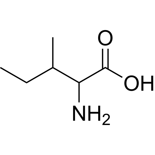 DL-Isoleucine Structure