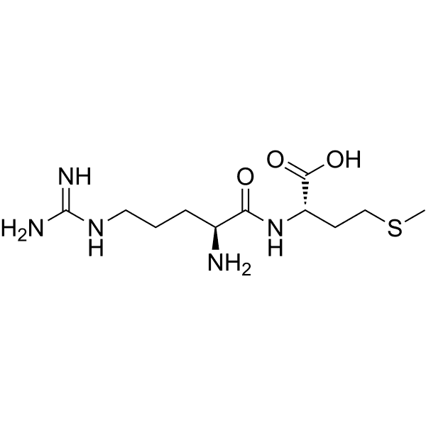 Arginylmethionine Structure