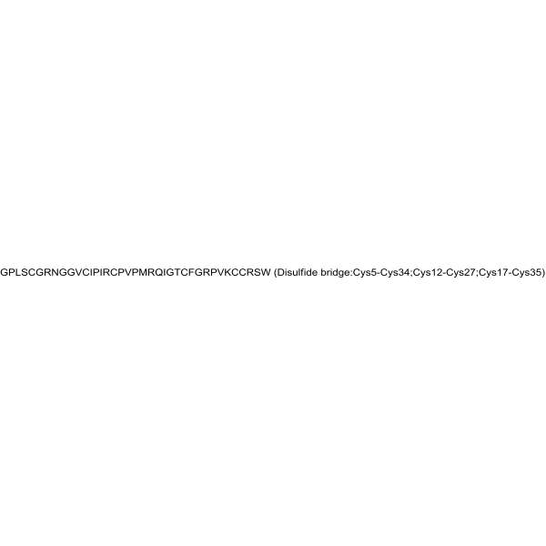 Bovine neutrophil beta-defensin 12 Structure