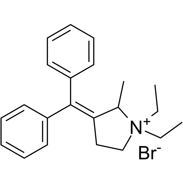 Prifinium bromide  Structure
