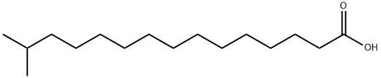 Isopalmitic acid Structure