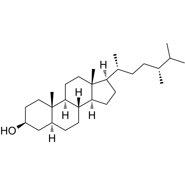 Campestanol  Structure