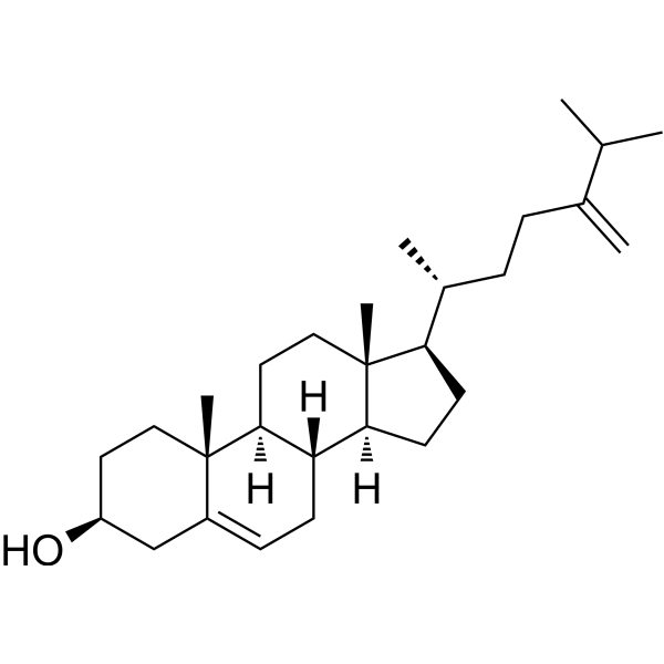 24-Methylenecholesterol Structure