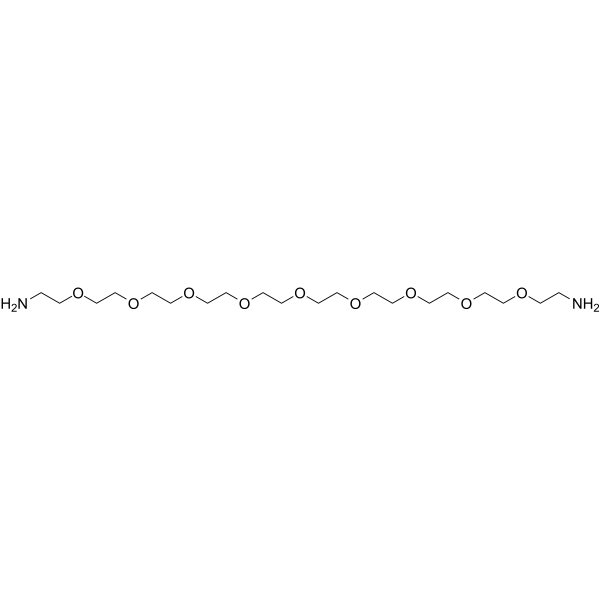 Amino-PEG9-amine  Structure