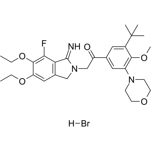 Atopaxar hydrobromide Structure