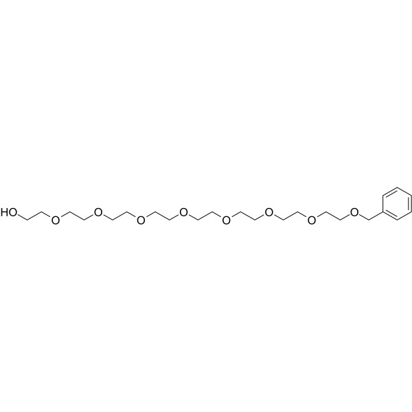 Benzyl-PEG8-alcohol  Structure