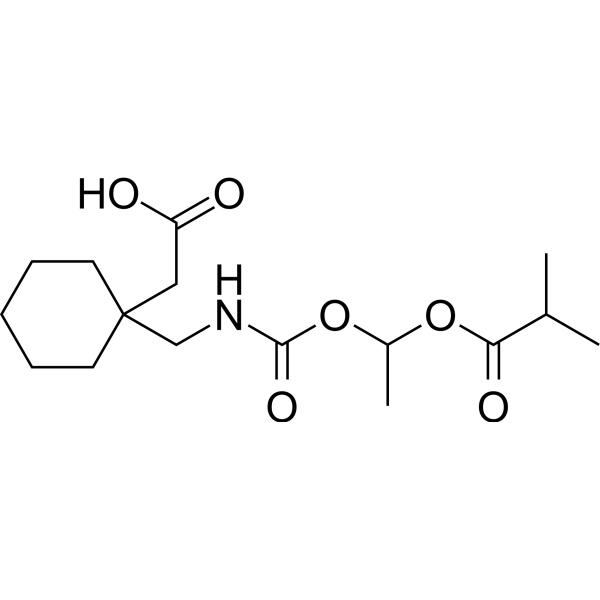 Gabapentin enacarbil Structure