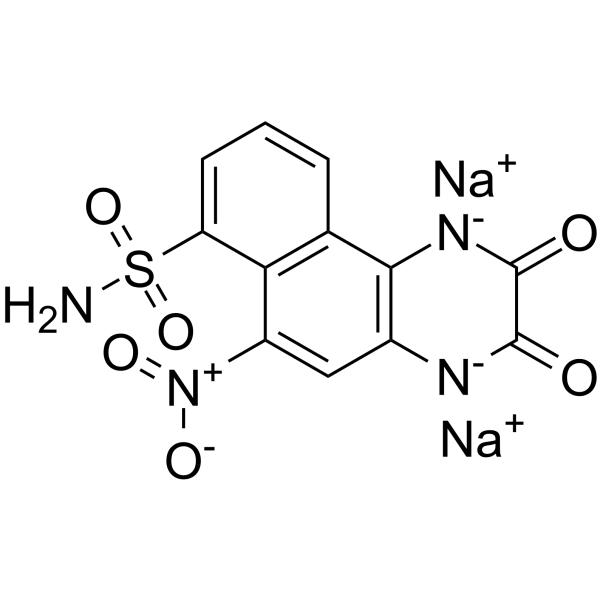 NBQX disodium Structure