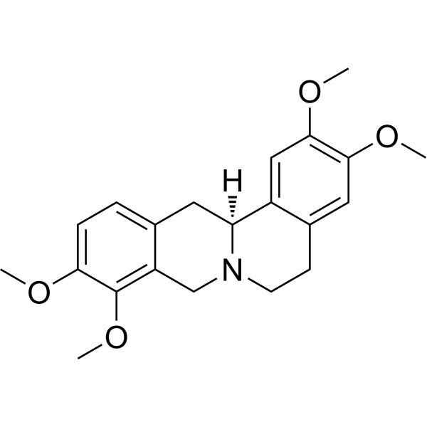 L-Tetrahydropalmatine Structure
