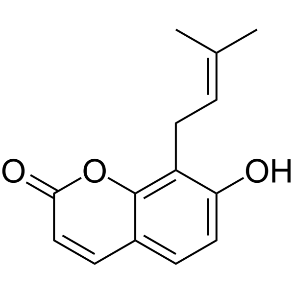 Osthenol Structure