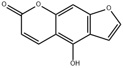 Bergaptol Structure