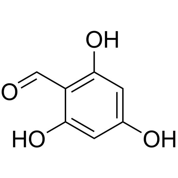 2,4,6-Trihydroxybenzaldehyde Structure