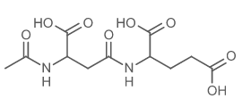 N-Acetyl-β-Asp-Glu Structure