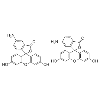 5(6)-Aminofluorescein Structure