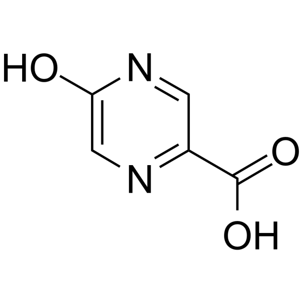 5-Hydroxypyrazine-2-Carboxylic Acid Structure