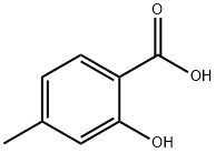 4-Methylsalicylic acid Structure