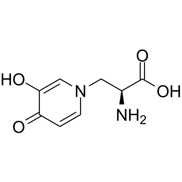 Mimosine Structure