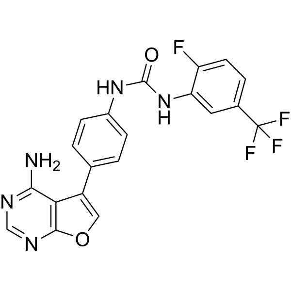 TIE-2/VEGFR-2 kinase-IN-2  Structure