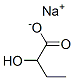 Sodium 2-hydroxybutanoate Structure