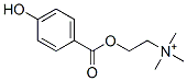 4-Hydroxybenzoyl choline Structure