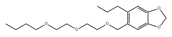 Piperonyl butoxide Structure