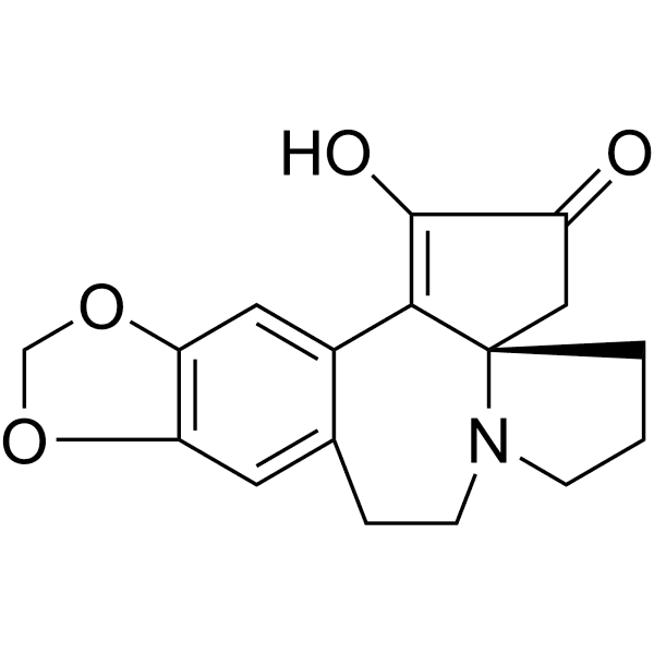 Demethylcephalotaxinone Structure