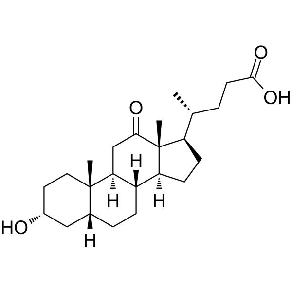 12-Ketodeoxycholic acid  Structure