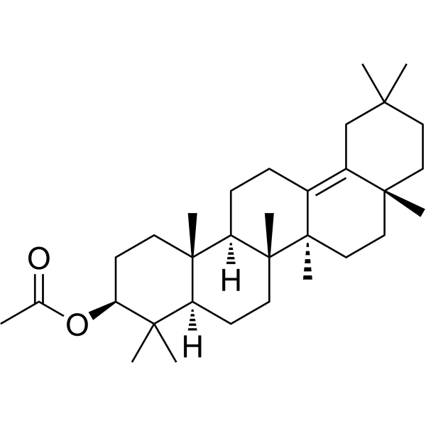 δ-Amyrin acetate Structure