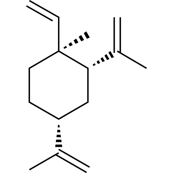 β-Elemene(liquid) Structure