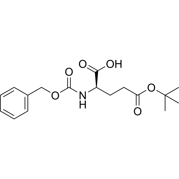 Z-D-Glu(OtBu)-OH Structure