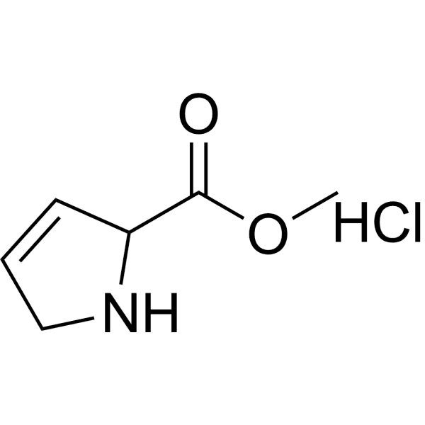 3, 4-Dehydro-L-proline methyl ester hydrochloride Structure
