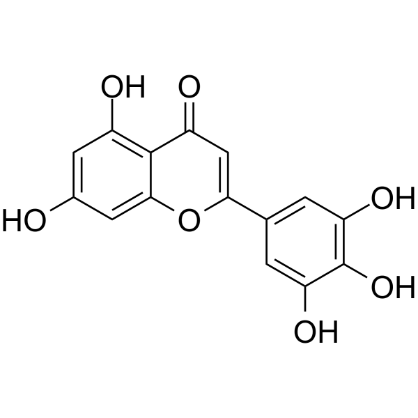 Tricetin Structure