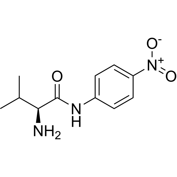 L-Valine p-nitroanilide Structure