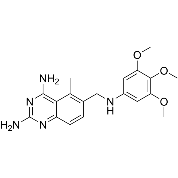 Trimetrexate Structure