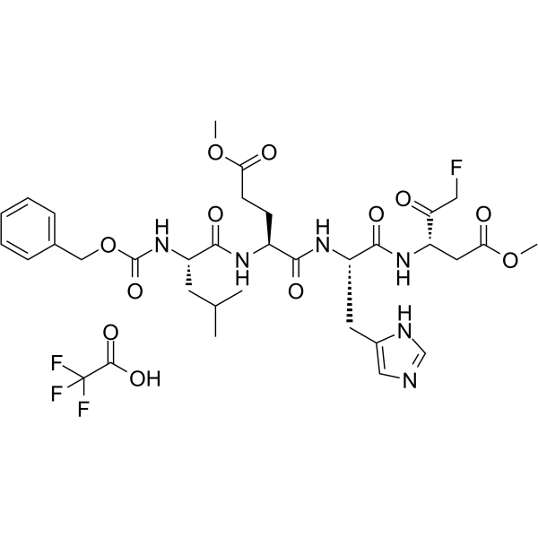 Z-LEHD-FMK TFA  Structure