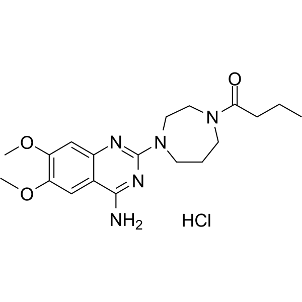 Bunazosin hydrochloride Structure