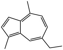 Chamazulene Structure