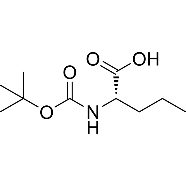 Boc-Nva-OH Structure