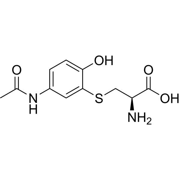 Paracetamol-cysteine Structure