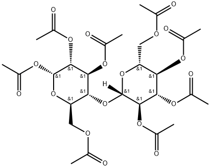 D-Cellobiose octaacetate Structure