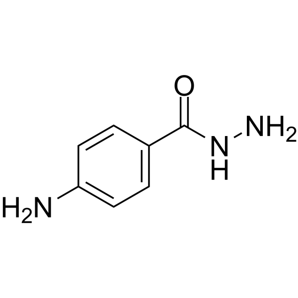 4-Aminobenzohydrazide Structure