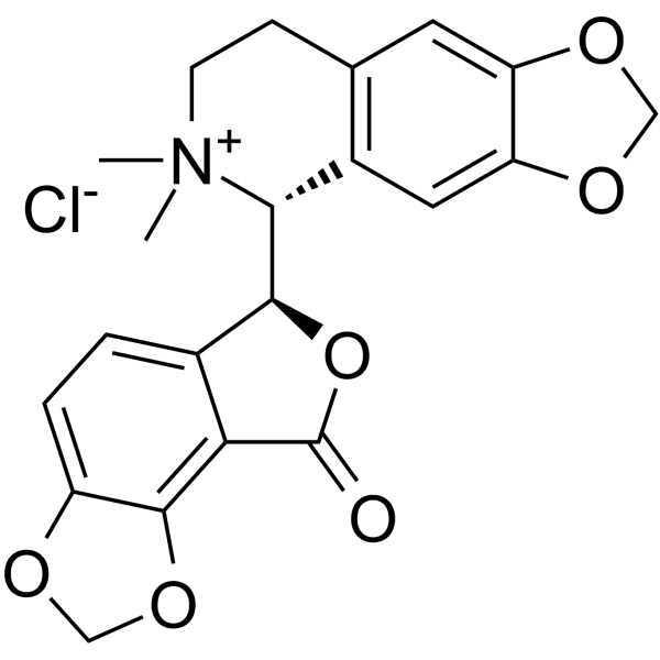 (-)-Bicuculline methochloride Structure