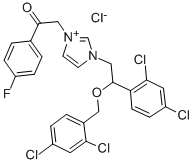 Fludazonium chloride Structure