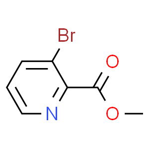 Methyl3-bromo-2-pyridinecarboxylate  Structure