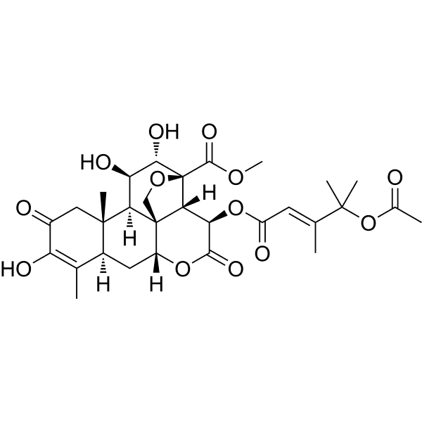 Bruceantinol Structure