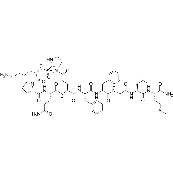 Substance P (2-11) Structure